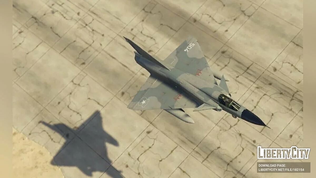 Mirage 5 (ВВС Чили) [Add-On] 1.0 / GTA 5