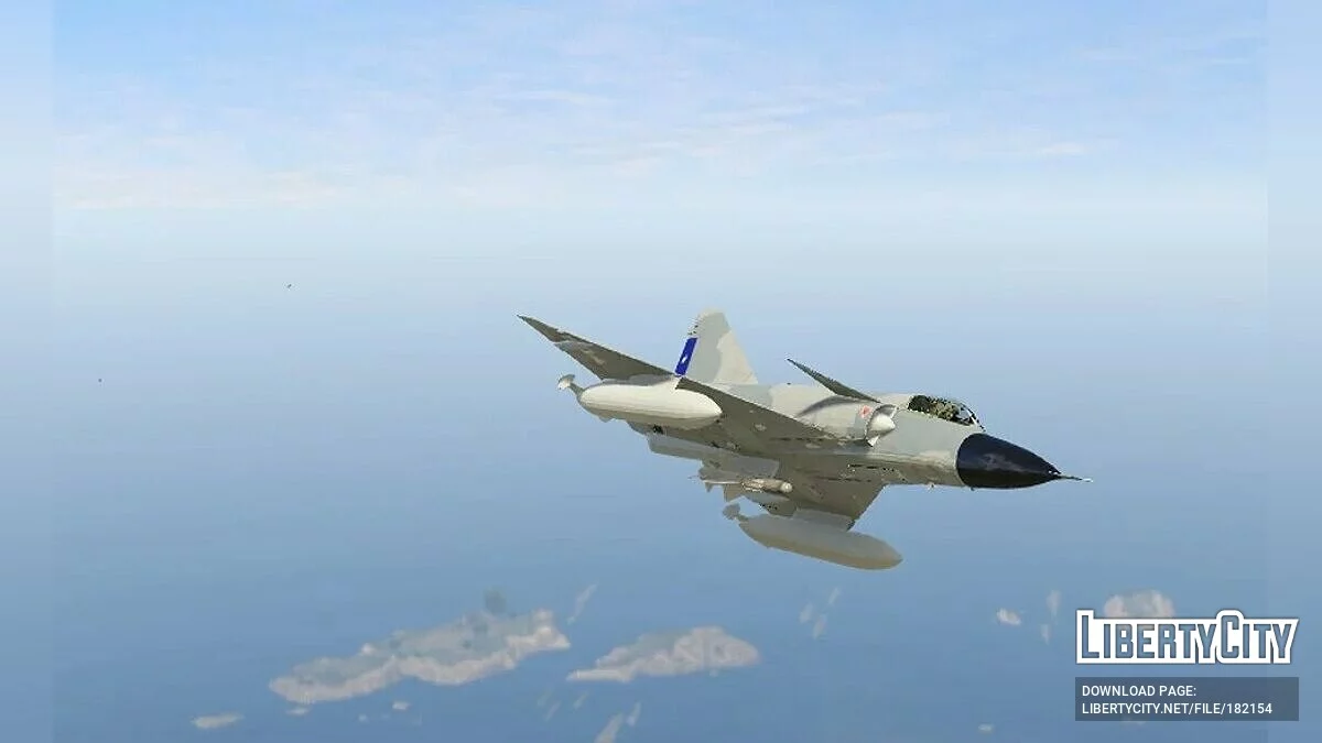 Mirage 5 (ВВС Чили) [Add-On] 1.0 / GTA 5