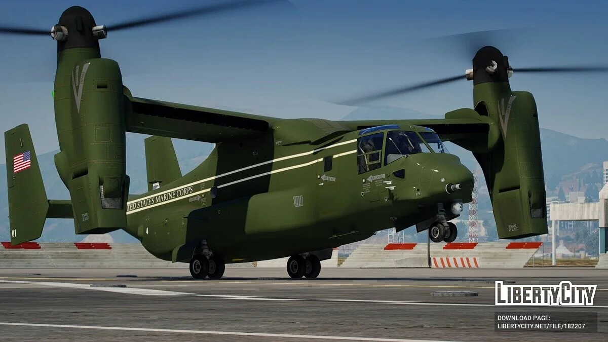 MV-22B Osprey HMX-1 Presidential Fleet 1.0 / GTA 5