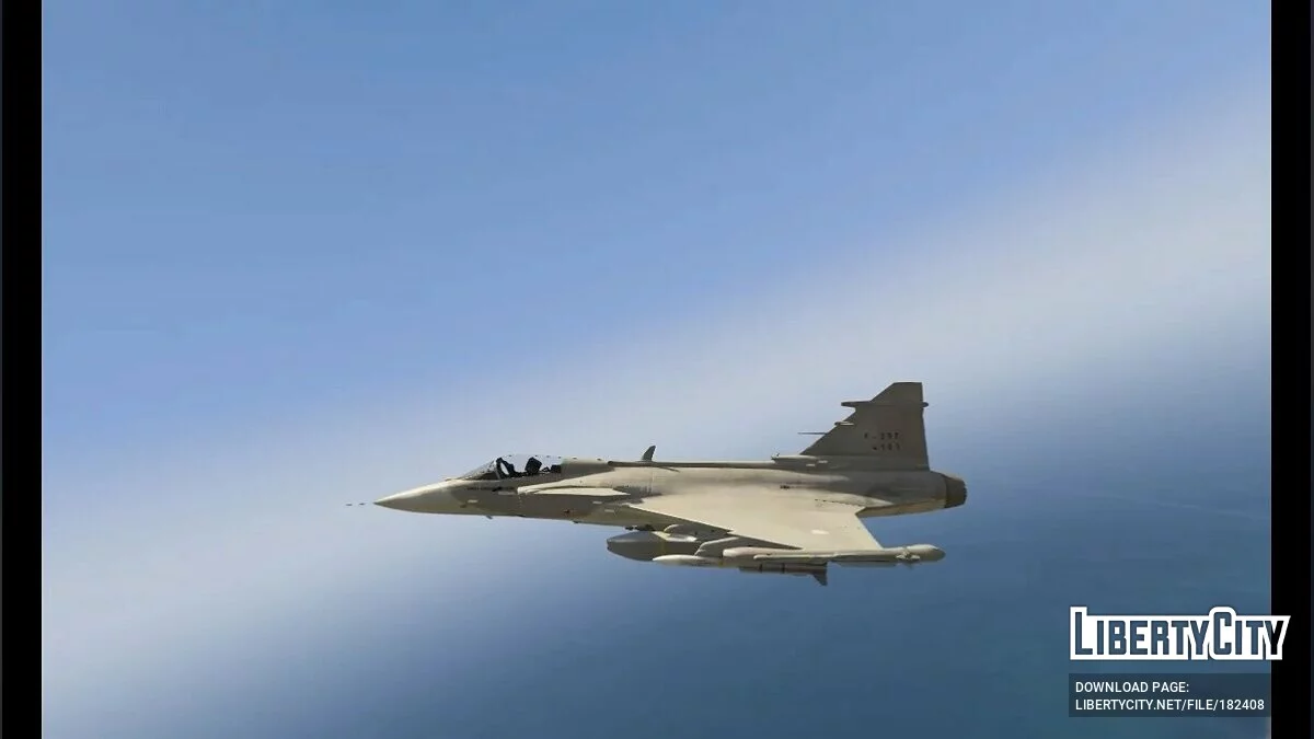 Saab Gripen NG or Super-JAS [E] [Add-On] 1.0 / GTA 5