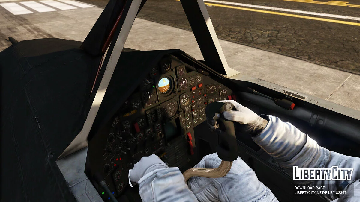 SR-71B Blackbird Trainer Aircraft [Add-On | Tuning] 1.0 / GTA 5