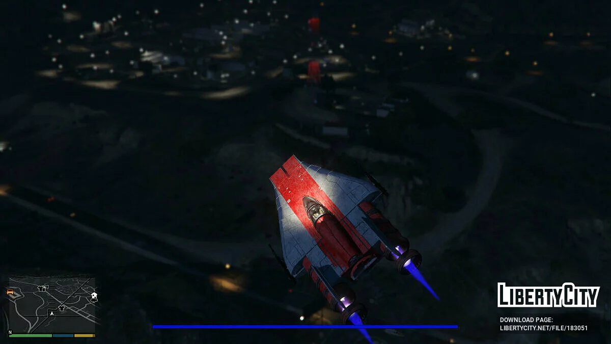 Star Wars A-wing [Add-On] 1.0 / GTA 5