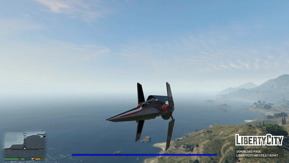 Star Wars ALPHA 3 NIBUS CLASS V-WING [ADD-ON] 0.1 / GTA 5