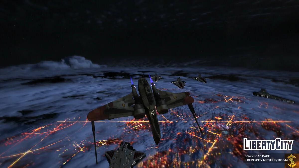 Star Wars ARC-170 [Add-On] 0.2 / GTA 5