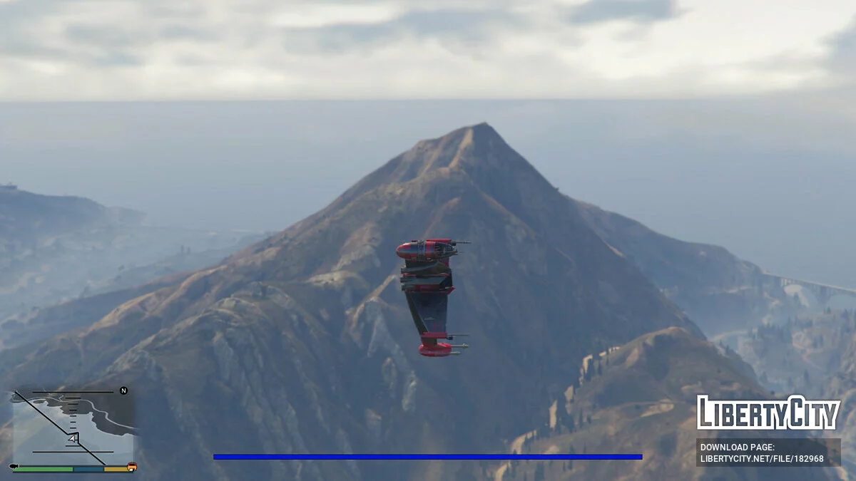 Star Wars B-WING [Add-On] 0.1 / GTA 5