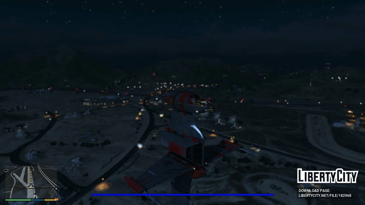 Star Wars B-WING [Add-On] 0.1 / GTA 5