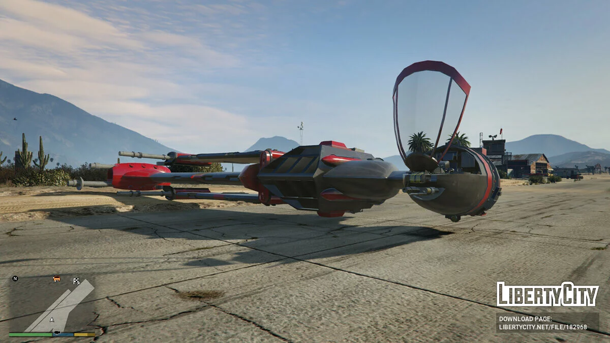 Star Wars B-WING [Add-On] 0.1 / GTA 5