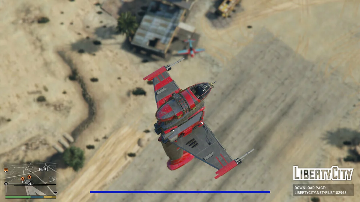 Star Wars B-WING [Add-On] 0.1 / GTA 5