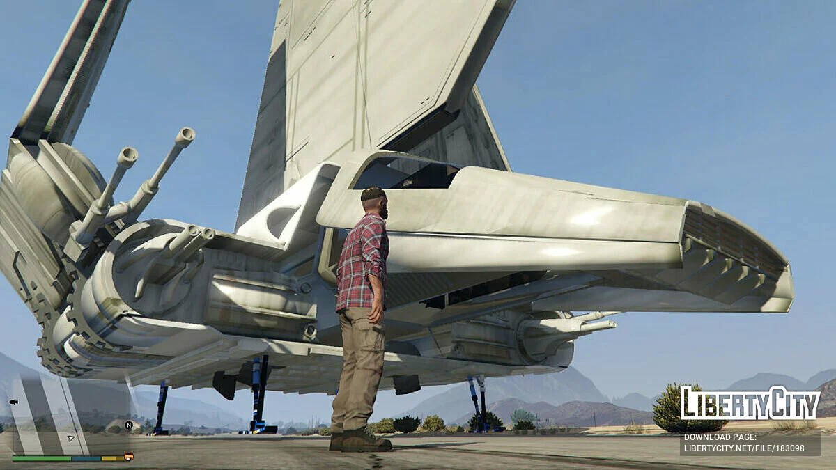 Star Wars Imperial Lambda Shuttle [Add-On] 0.1 / GTA 5
