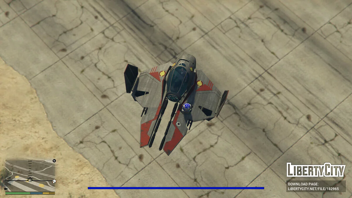 Star Wars Jedi Interceptor ETA 2 [Add-On] 0.3 / GTA 5