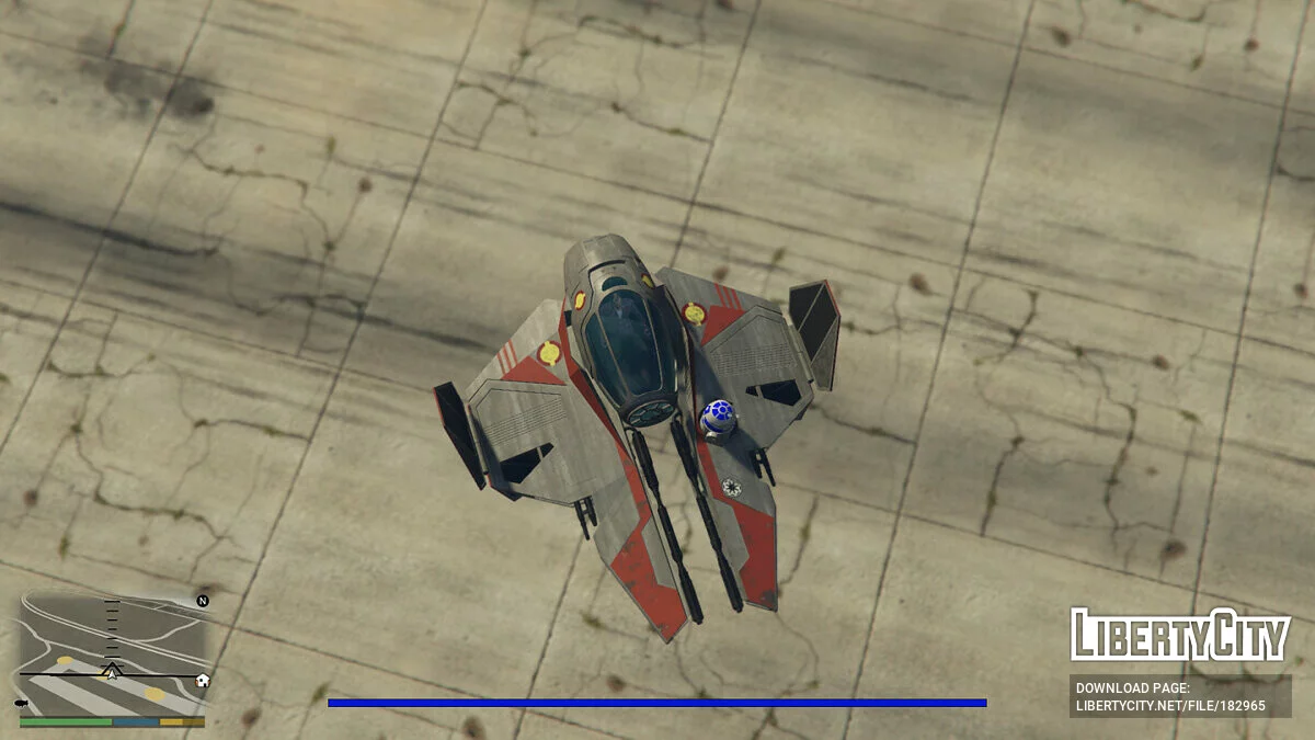 Star Wars Jedi Interceptor ETA 2 [Add-On] 0.3 / GTA 5