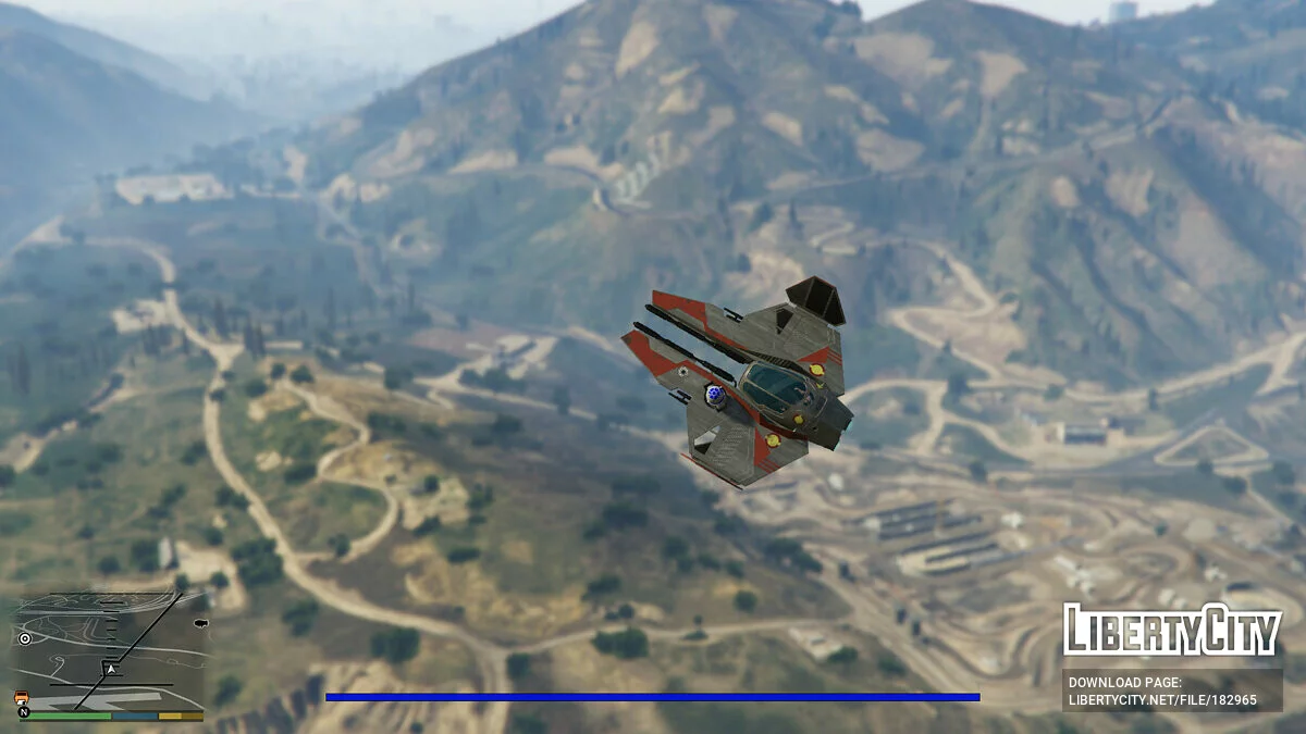 Star Wars Jedi Interceptor ETA 2 [Add-On] 0.3 / GTA 5