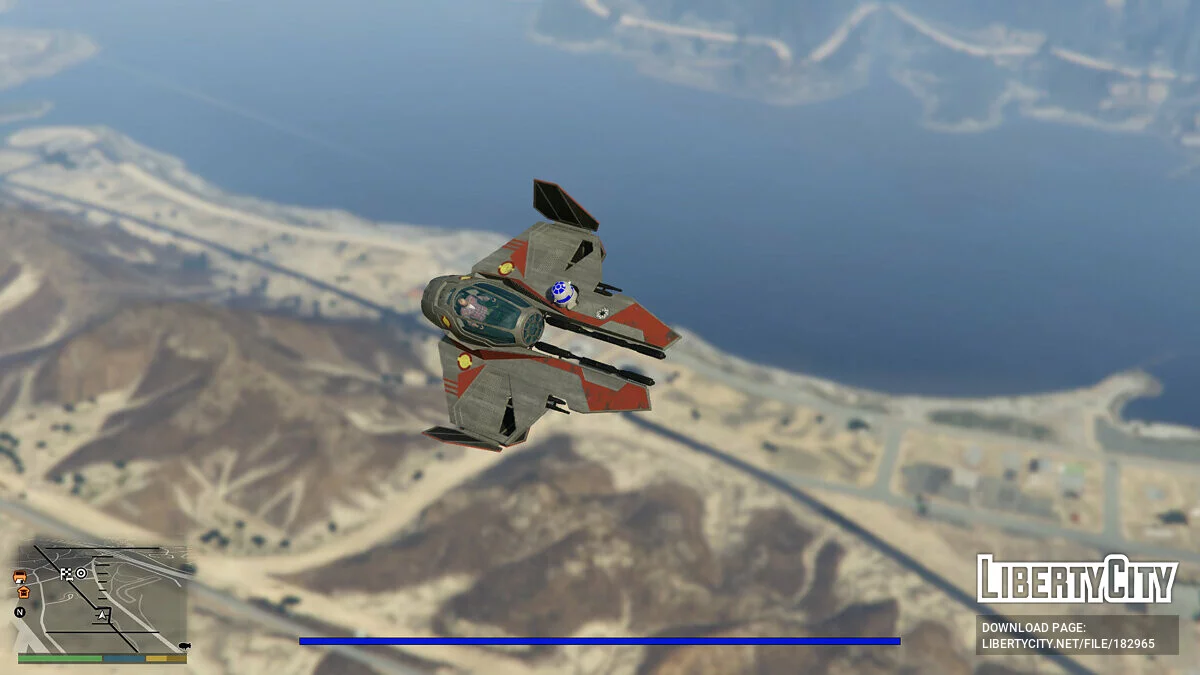 Star Wars Jedi Interceptor ETA 2 [Add-On] 0.3 / GTA 5