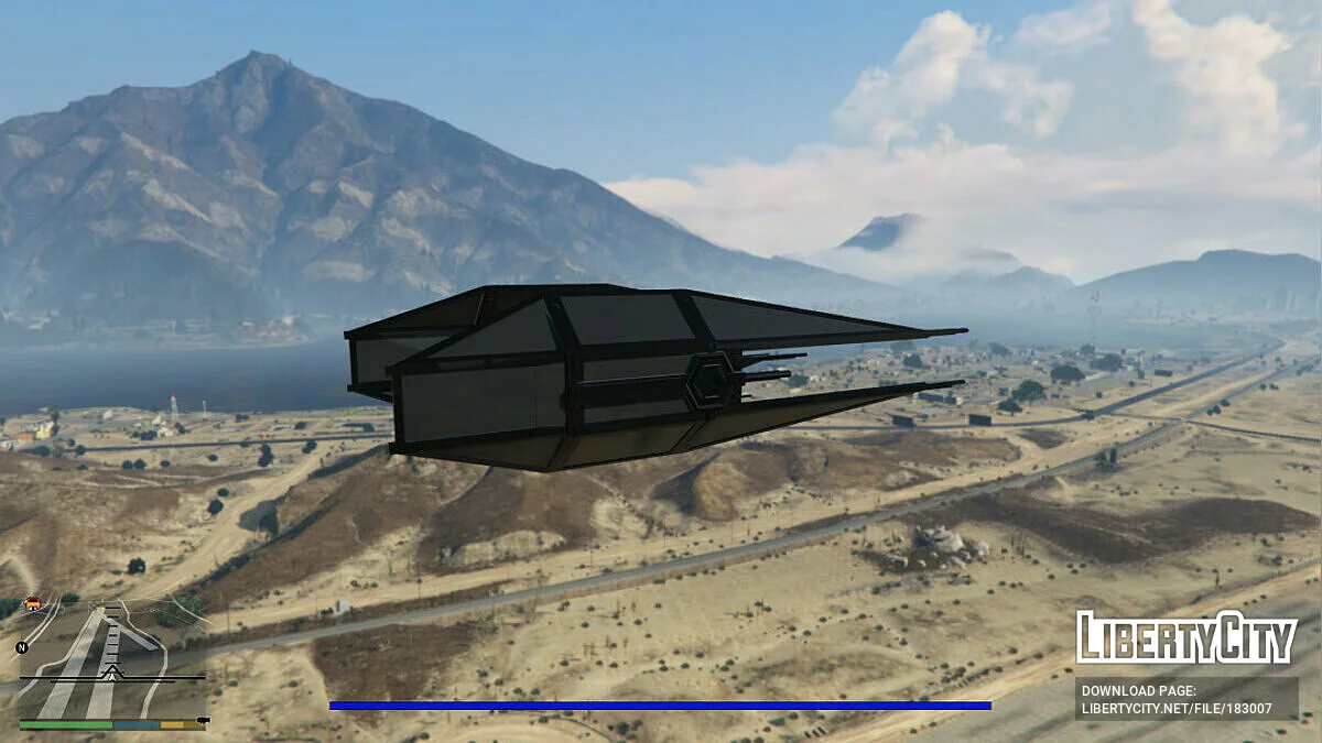 Star Wars Kylo Rens TIE FIGHER [Add-On] 0.2 / GTA 5