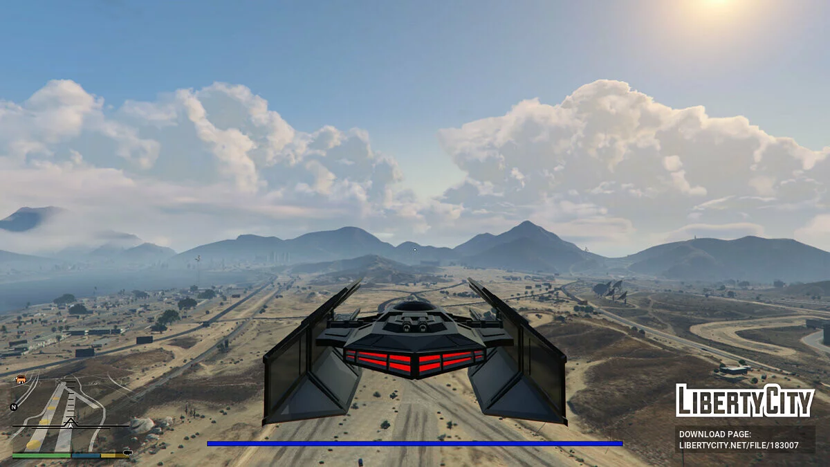 Star Wars Kylo Rens TIE FIGHER [Add-On] 0.2 / GTA 5