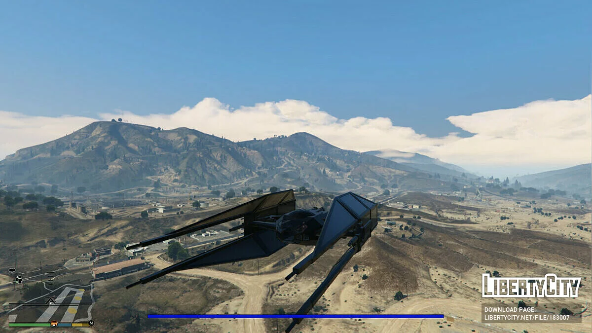 Star Wars Kylo Rens TIE FIGHER [Add-On] 0.2 / GTA 5