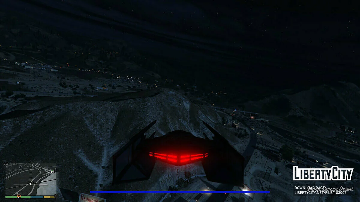 Star Wars Kylo Rens TIE FIGHER [Add-On] 0.2 / GTA 5