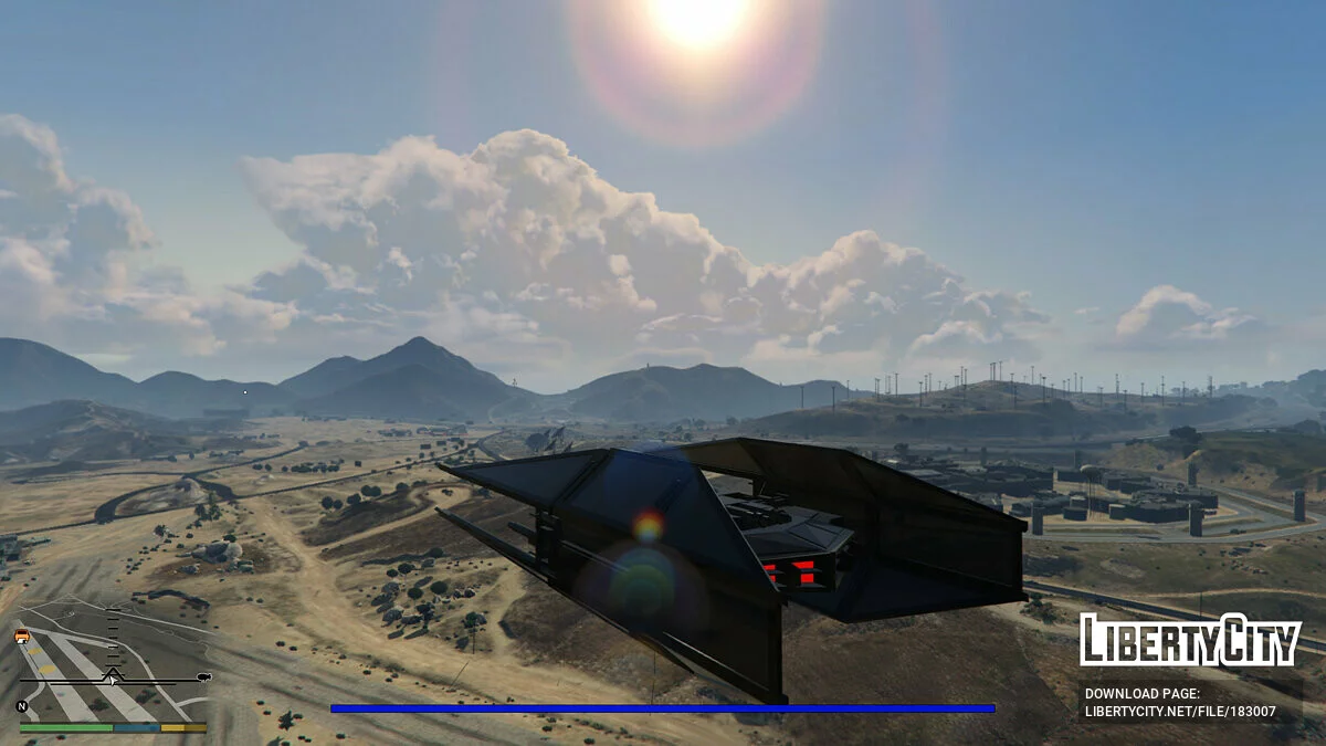 Star Wars Kylo Rens TIE FIGHER [Add-On] 0.2 / GTA 5