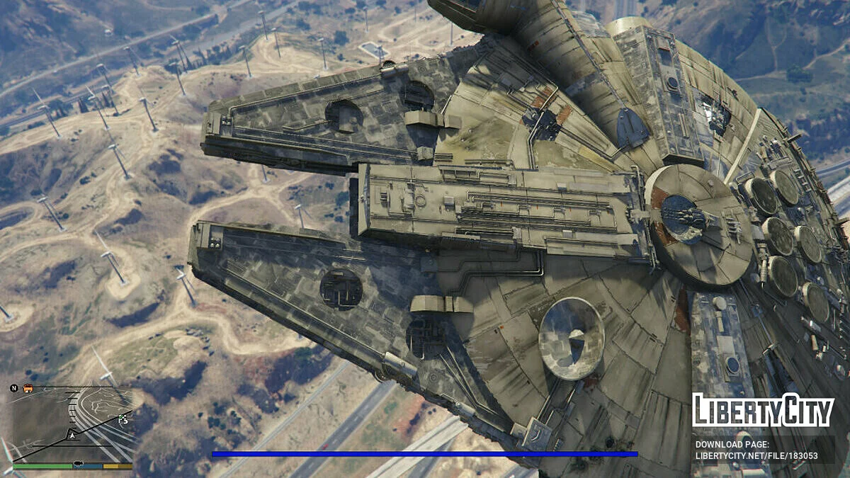 Star Wars Millennium Falcon [Add-On] 0.1 / GTA 5