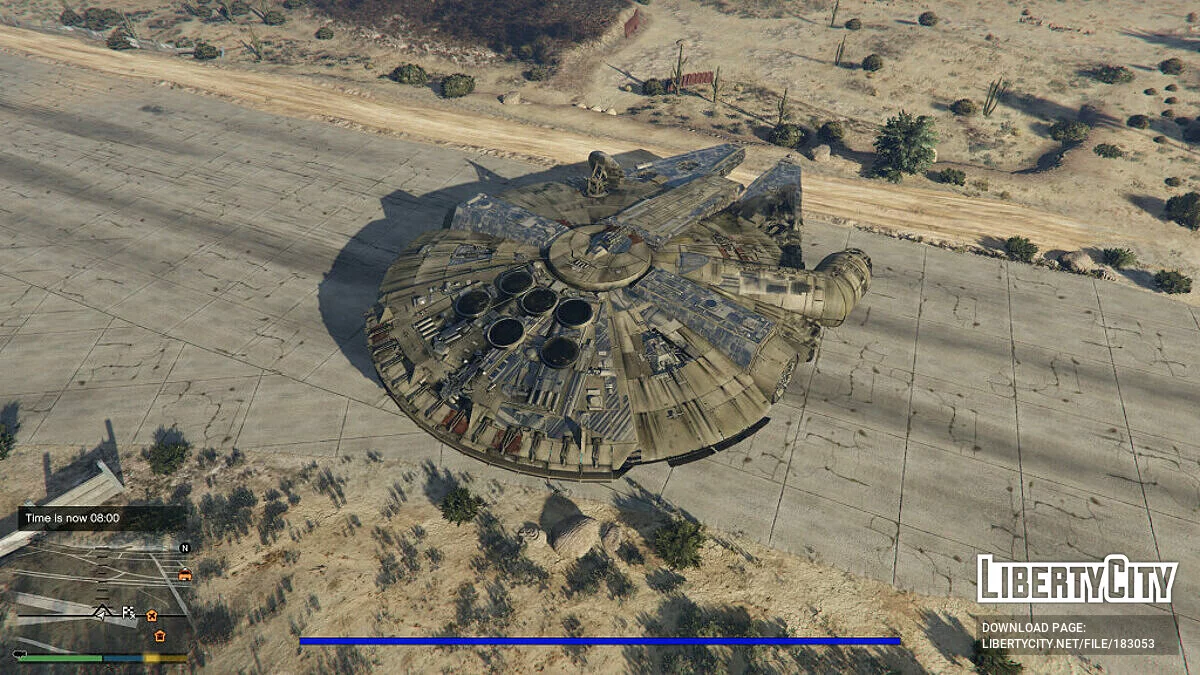 Star Wars Millennium Falcon [Add-On] 0.1 / GTA 5