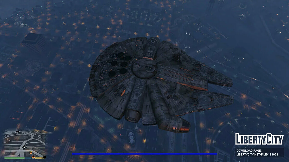 Star Wars Millennium Falcon [Add-On] 0.1 / GTA 5