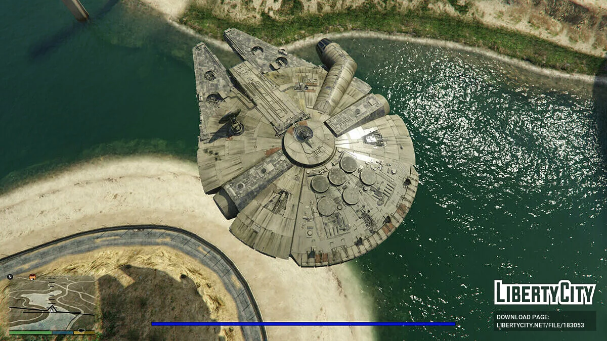 Star Wars Millennium Falcon [Add-On] 0.1 / GTA 5