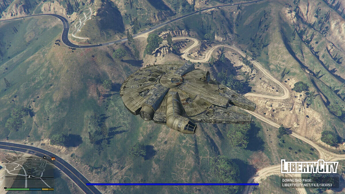 Star Wars Millennium Falcon [Add-On] 0.1 / GTA 5
