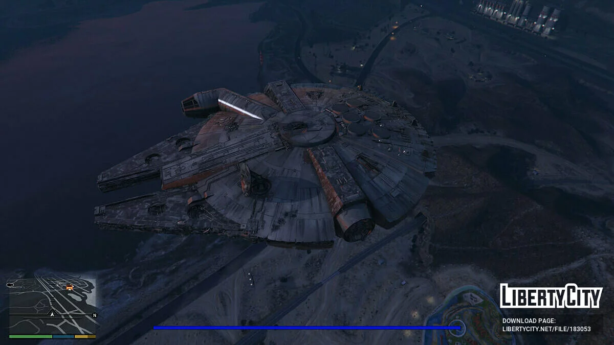 Star Wars Millennium Falcon [Add-On] 0.1 / GTA 5