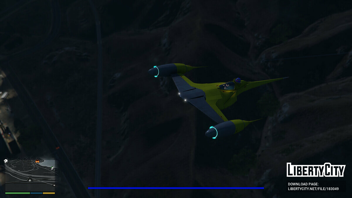 Star Wars Naboo N1 Starfighter [Add-On] 0.1 для GTA 5 - Картинка #5