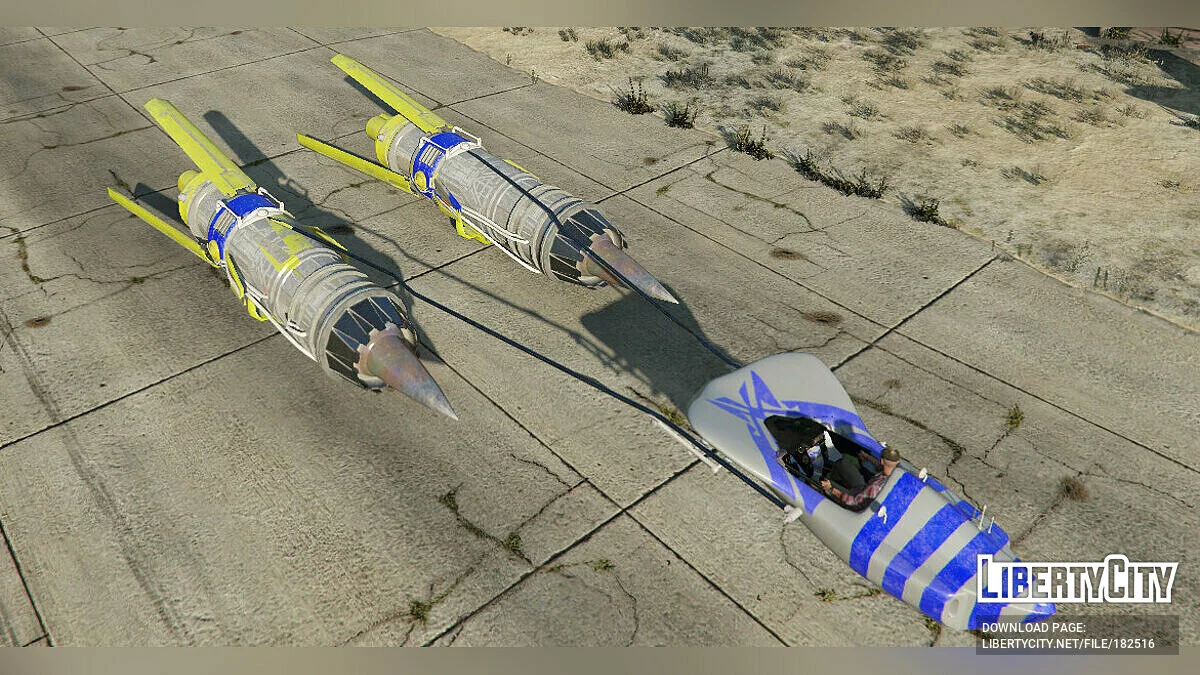 Star Wars Pod racer [Add-On] 0.3 / GTA 5