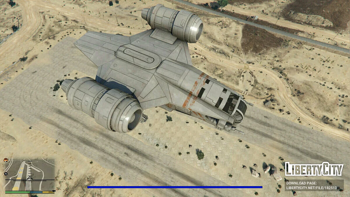 Star Wars Razorcrest [Add-On] 0.5 / GTA 5