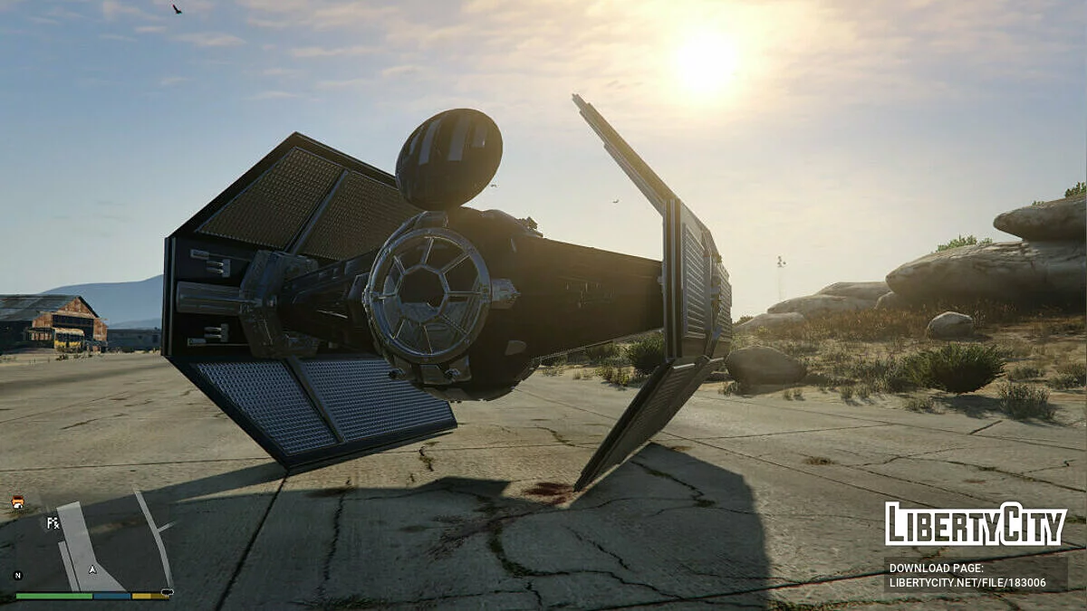 Star Wars TIE ADVANCED [Add-On] 0.1 / GTA 5