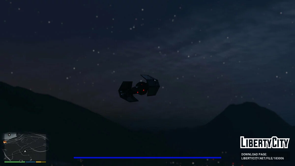 Star Wars TIE ADVANCED [Add-On] 0.1 / GTA 5