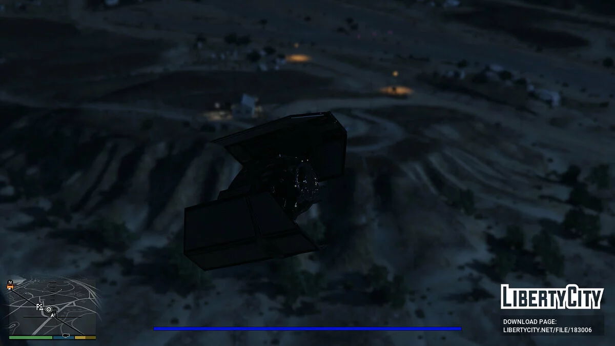 Star Wars TIE ADVANCED [Add-On] 0.1 / GTA 5