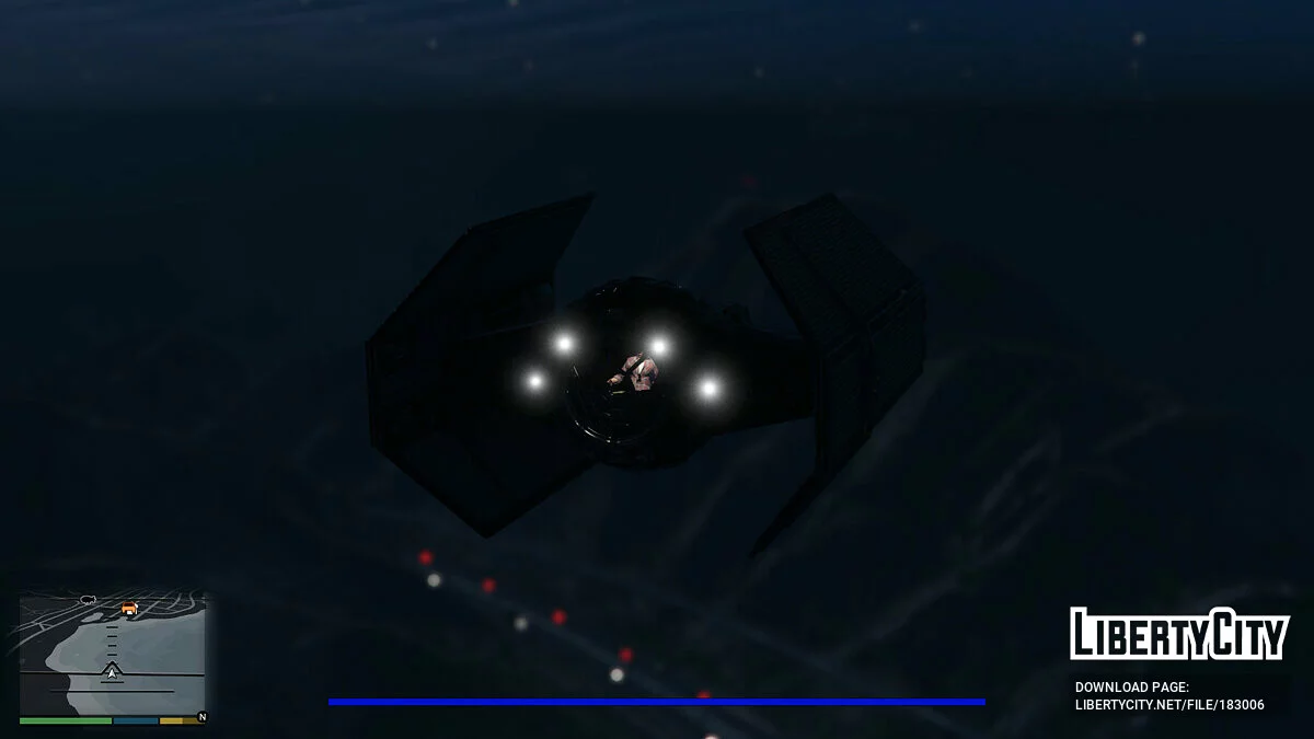Star Wars TIE ADVANCED [Add-On] 0.1 / GTA 5