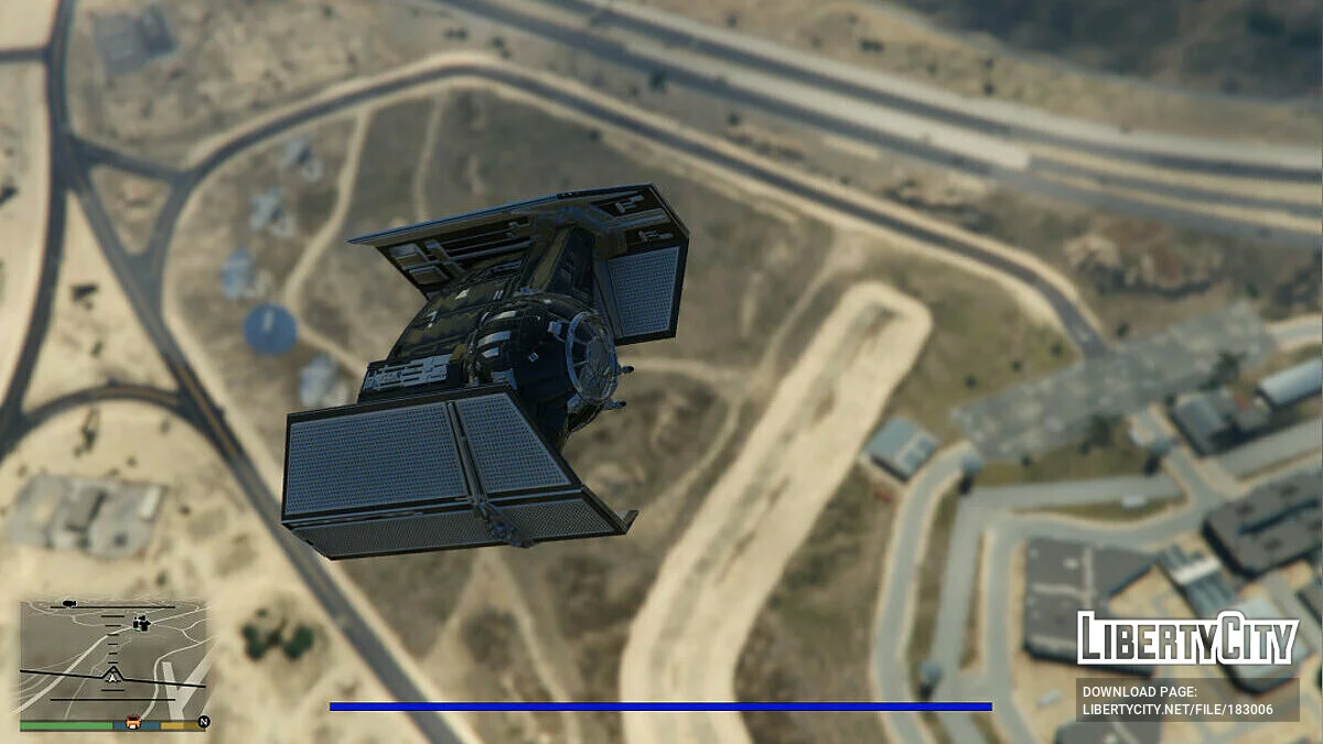 Star Wars TIE ADVANCED [Add-On] 0.1 / GTA 5