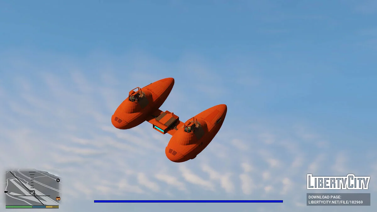 Star Wars Twin Pod Cloud Car [Add-On] 0.1 / GTA 5