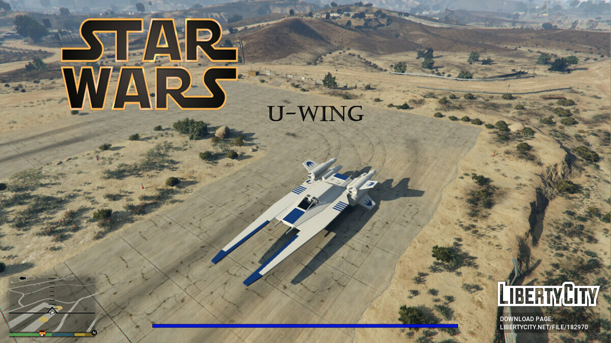 Star Wars U-WING [Add-On] 0.1 для GTA 5 - Картинка #1