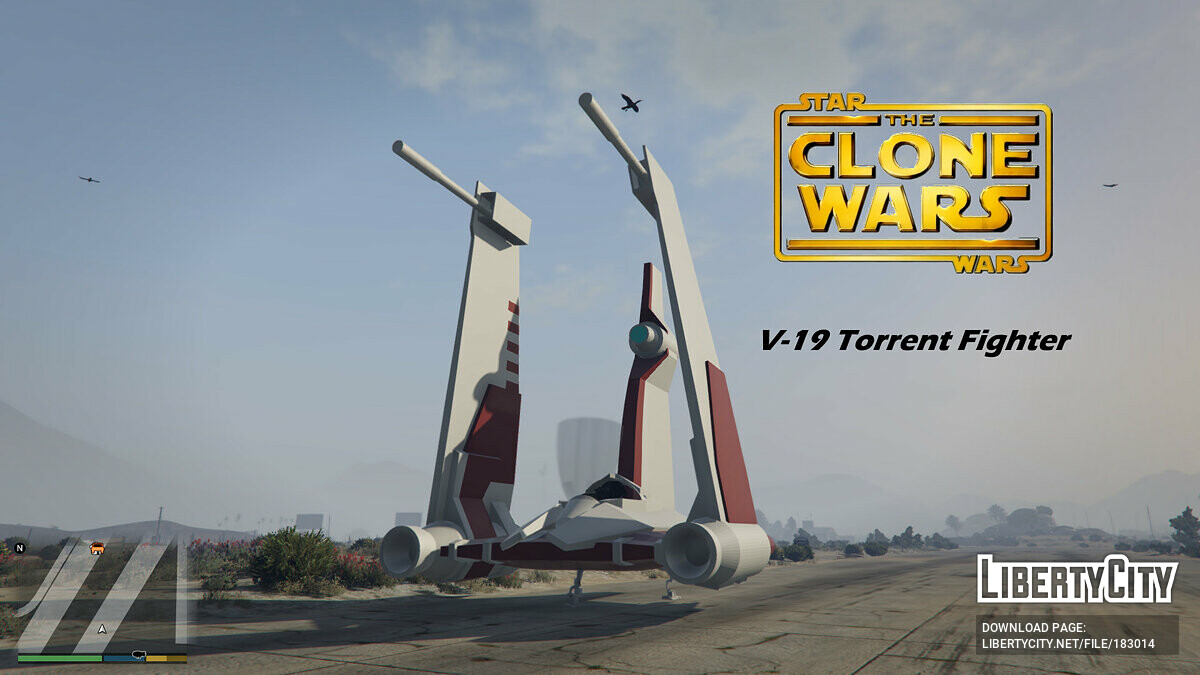 Star Wars V-19 Torrent [Add-On] 0.1 для GTA 5 - Картинка #1