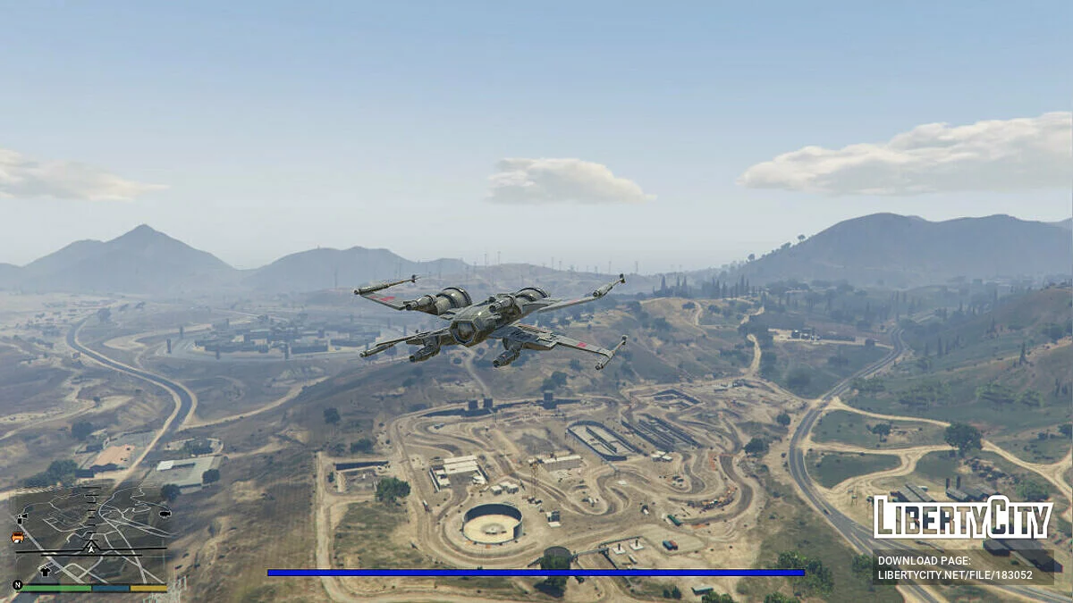 Star Wars X-wing T-70 [Add-On] 0.1 / GTA 5