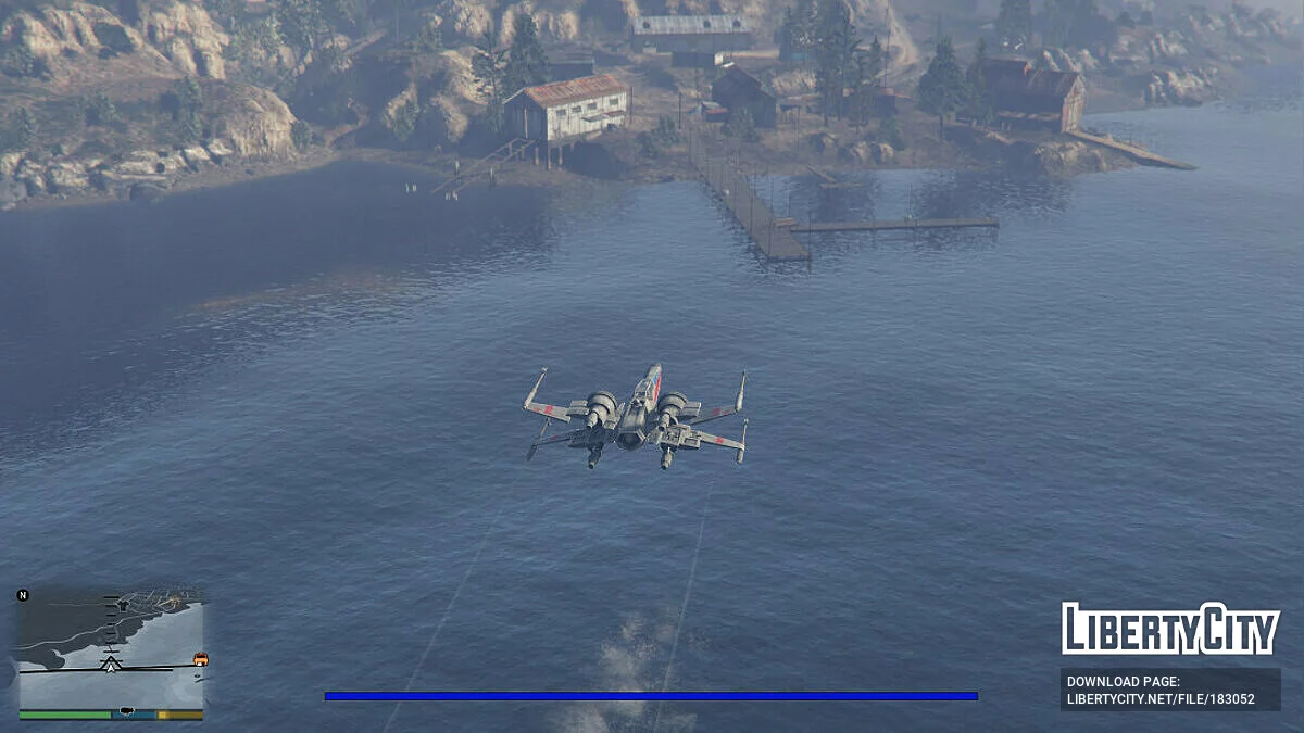 Star Wars X-wing T-70 [Add-On] 0.1 / GTA 5