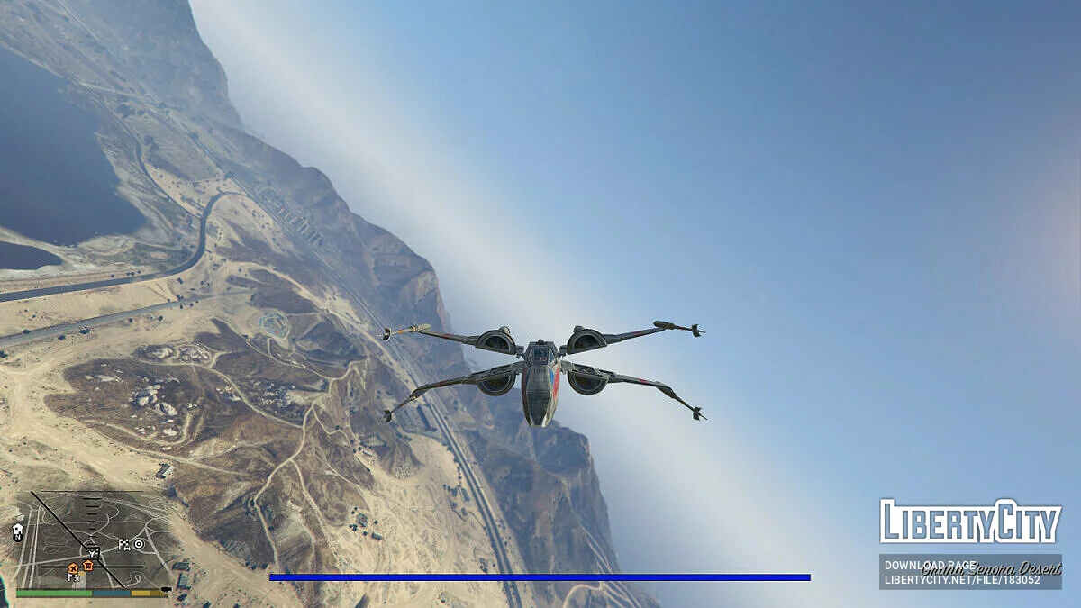 Star Wars X-wing T-70 [Add-On] 0.1 / GTA 5