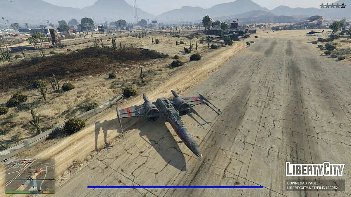 Star Wars X-wing T-70 [Add-On] 0.1 / GTA 5
