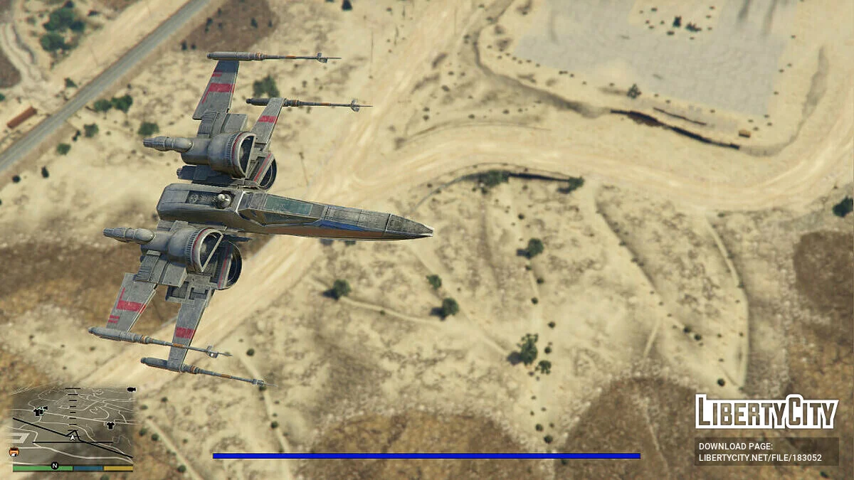 Star Wars X-wing T-70 [Add-On] 0.1 / GTA 5