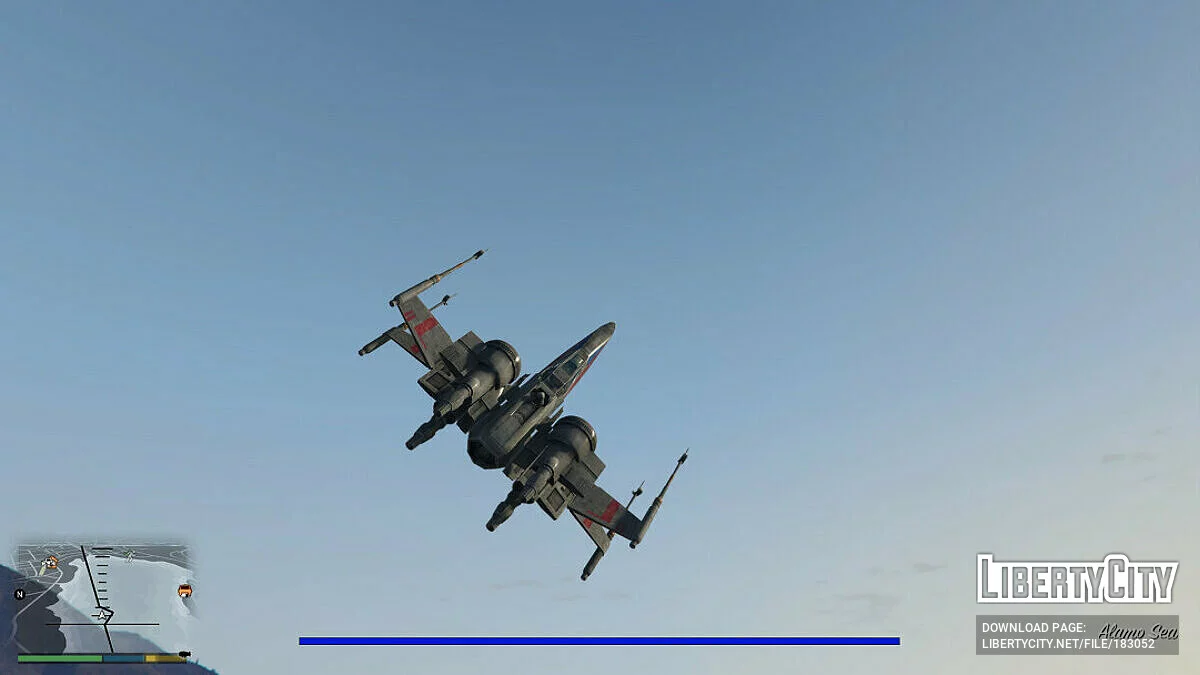 Star Wars X-wing T-70 [Add-On] 0.1 / GTA 5