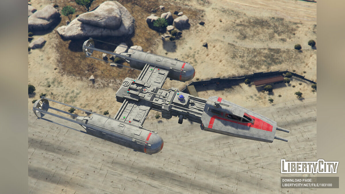 Star Wars Y-wing [Add-On] 0.2 для GTA 5 - Картинка #3