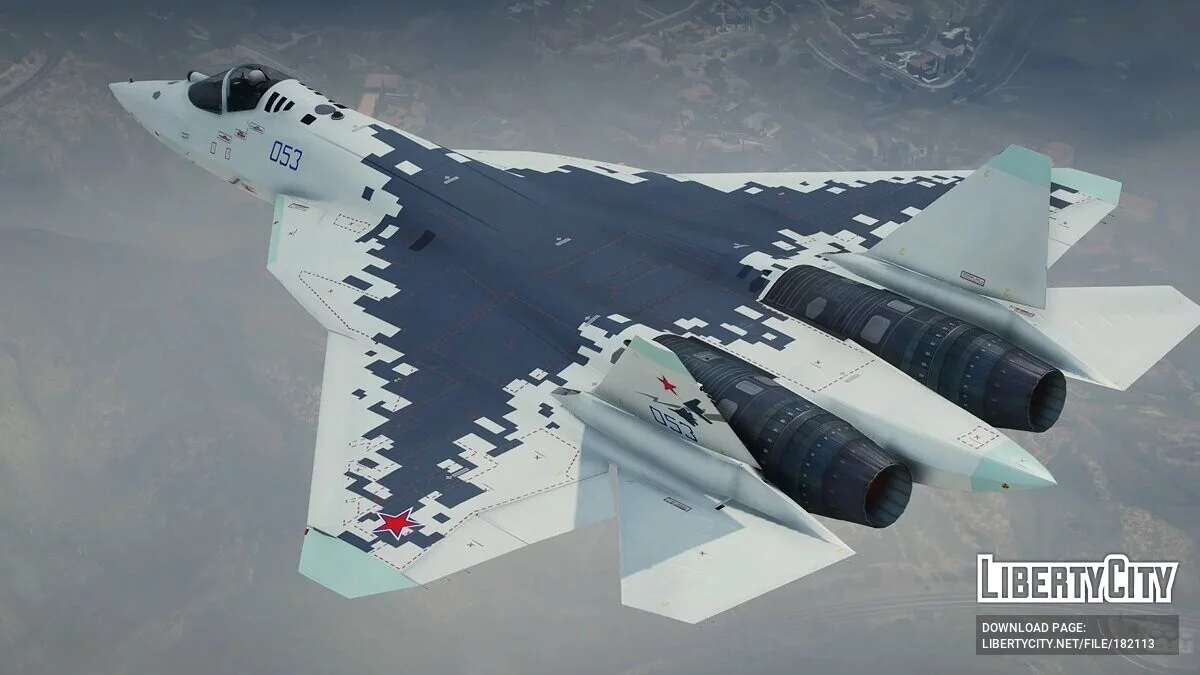 Su-57 Felon / T-50 PAK FA [Add-On] 1.0 / GTA 5