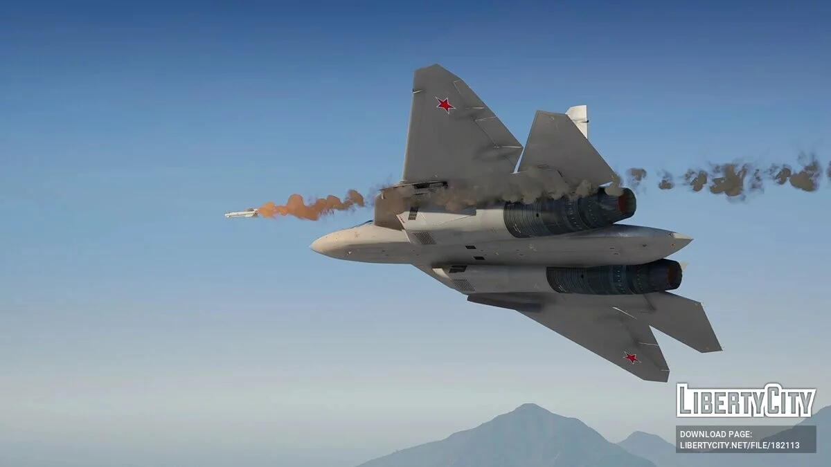 Su-57 Felon / T-50 PAK FA [Add-On] 1.0 / GTA 5