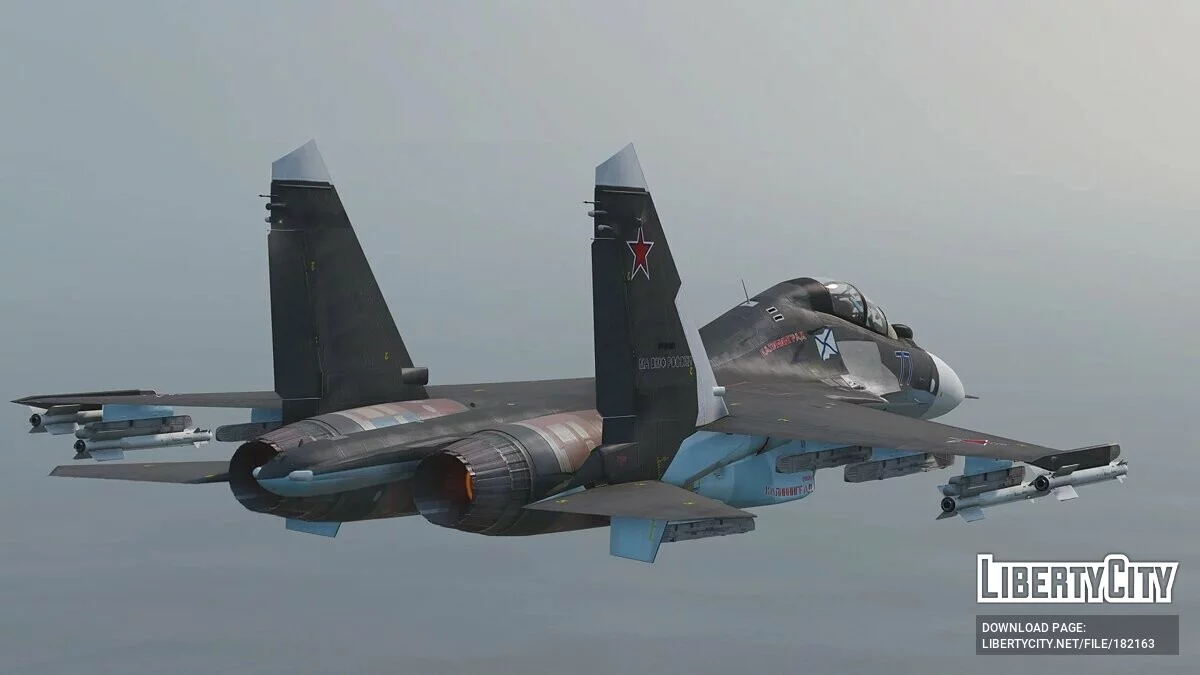 Sukhoi Su-30SM Flanker-H [Add-On] 1.0 / GTA 5