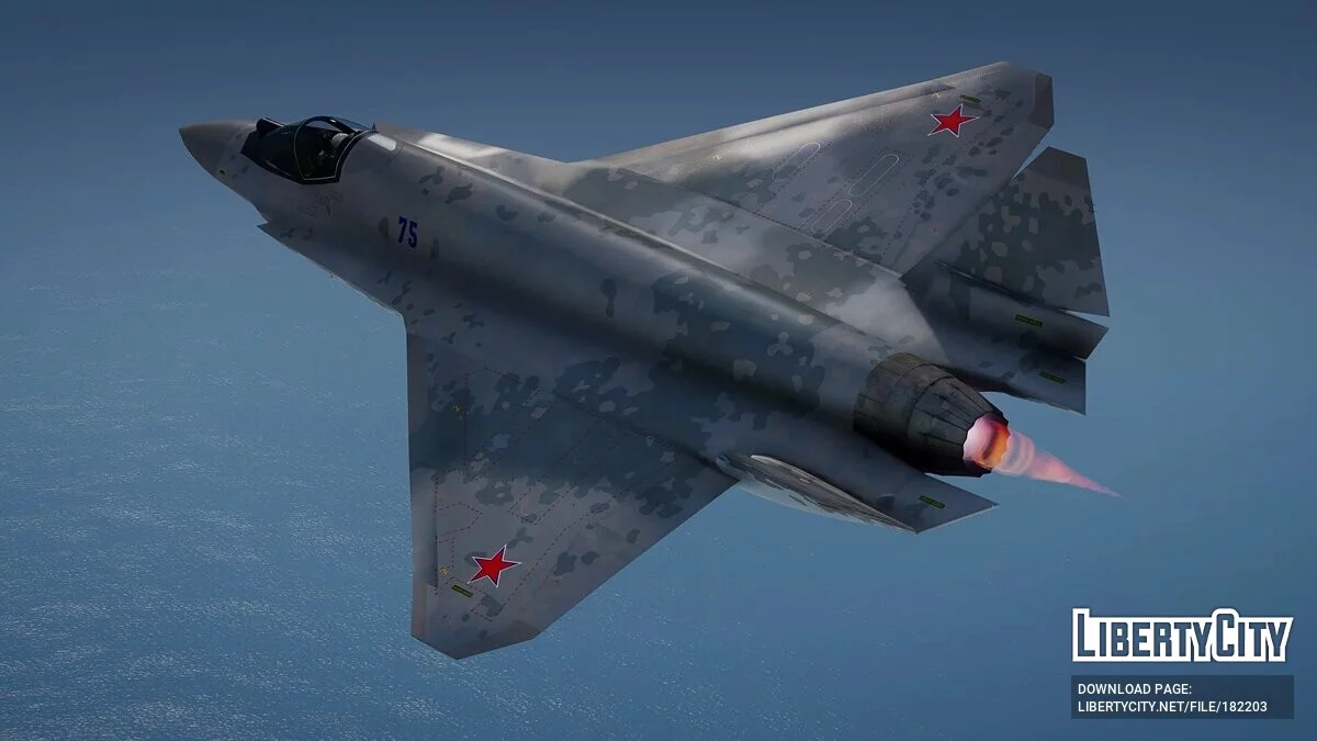 Sukhoi Su-75 Checkmate [Add-On] 1.0 / GTA 5